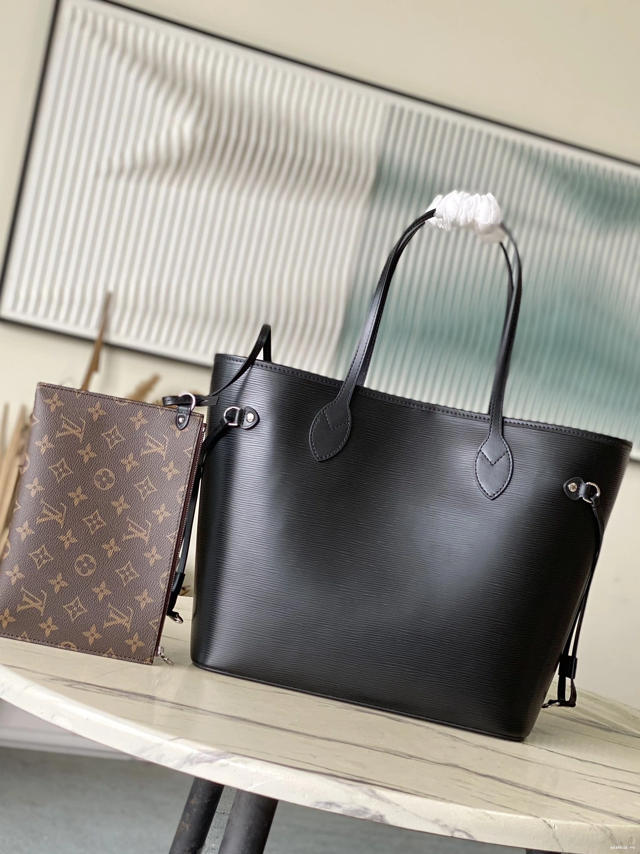 WIS NEVERFULL MM-31*28*14cm VUITTON LOUIS 1222